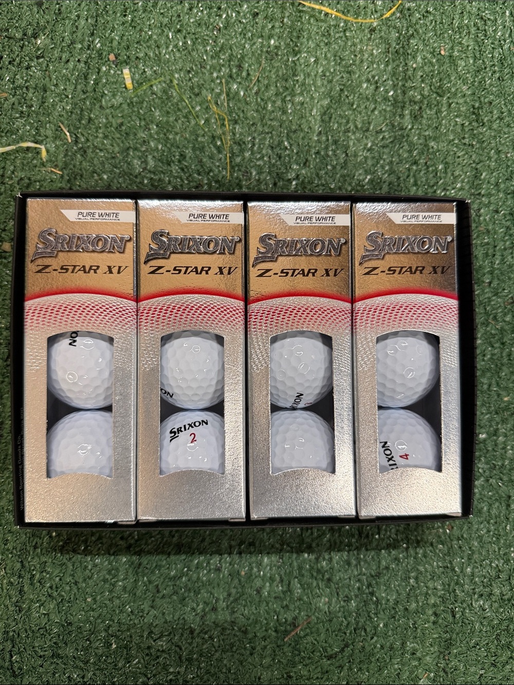 Srixon Z-STAR XV Golf Balls - Pure White (12 Pack)